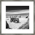 Wagon At Fort Union Framed Print