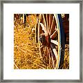 Wagon Wheels Framed Print