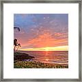 Wailea Sunset Framed Print
