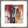 Wailing Wall Women  Section Framed Print