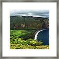 Waipio Valley Framed Print