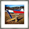Waiting For Spring In Maine Framed Print