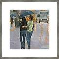 Walking With You Framed Print