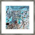 Wall Abstract 211 Framed Print