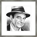 Walter Matthau Framed Print