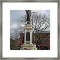 War Memorial, Burton On Trent Framed Print
