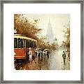 Warm Moscow Autumn Of 1953 Framed Print