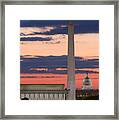 Washington Dc Landmarks At Sunrise Ii Framed Print