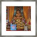 Wat Fa Ham Phra Wihan Buddha And Monk Images Dthcm1344 Framed Print