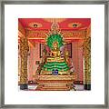 Wat Pak Thang Phra That Chedi Interior Dthcm2155 Framed Print