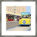 Watch The Tram Car Please Framed Print