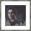 Watch Your Back Stiles Framed Print