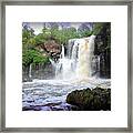 Water Fall - Akron Framed Print