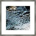 Water Fall Bubbles Framed Print