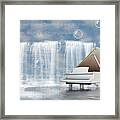 Water Synphony For Piano Framed Print