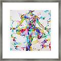 Watercolor Ballerina.2 Framed Print