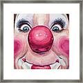 Watercolor Clown #23 Kerry Ringness Framed Print
