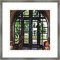 Watercolor View To The Past Framed Print