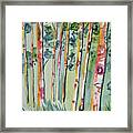 Watercolor - Whimsical Forest Framed Print