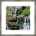 Waterfall Series Framed Print