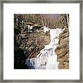 Waterfall On Route 60 Framed Print