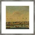 Waterfront View Of The Foreign Framed Print