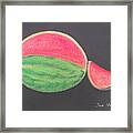 Watermelon Framed Print