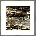 Waters Over Rocks. Falls Of Dochart, Framed Print