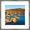 Watson Lake - Prescott Arizona Usa Framed Print