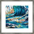 Wave Thin Framed Print