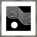 Waved Abstract Framed Print