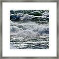 Waves On Lake Michigan Framed Print