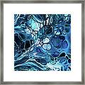 Way To Blue Framed Print