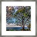 Wayfarer's  Ocean View Framed Print