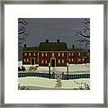 Wayside Winter's Eve Framed Print