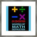 Weapons Framed Print