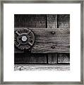 Weathered Wood And Metal Four Framed Print