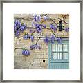 Weaving Wisteria Framed Print