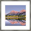 Wedge Pond Fall Framed Print