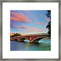 Weeks' Bridge Framed Print