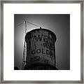 Weiss And Goldring Water Tower Framed Print
