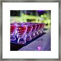Welcome Drinks In Ice Glasses Framed Print