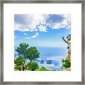 Welcome To Ana Capri Framed Print