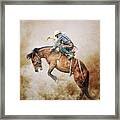 Welcome To The Wild Wild West Framed Print