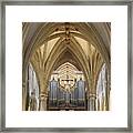 Wells Cathedral Pipe Organ Framed Print