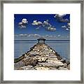 Welwyn Preserve Jetty Framed Print