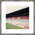 West Ham - Upton Park - East Stand 3 - April 1991 Framed Print