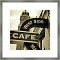 West Side Market Framed Print