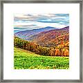 West Virginia High 3 - Paint Framed Print