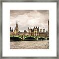 Westminster Bridge London Framed Print